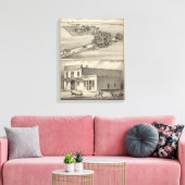 Hamilton farm, Beamer bldg Leinwanddruck (Insitu (Wohnzimmer))