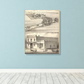 Hamilton farm, Beamer bldg Leinwanddruck (Insitu (Holzboden))