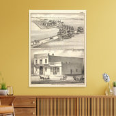 Hamilton farm, Beamer bldg Leinwanddruck (Insitu (Wohnzimmer))