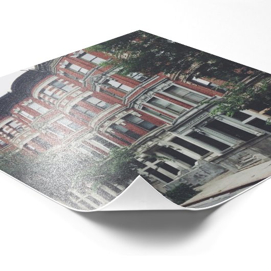 Hamilton Heights Mini Fotodruck (Ecke)