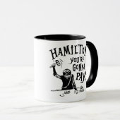 HAMILTON-Kaffee-Tasse Tasse (VorderseiteRechts)