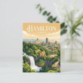Hamilton, Kanada Postkarte (Stehend Vorderseite)
