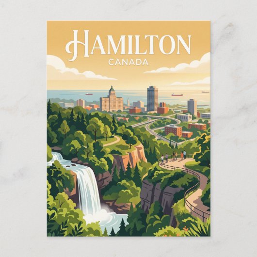 Hamilton, Kanada Postkarte (Vorderseite)