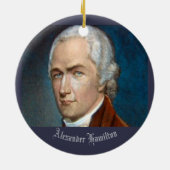 Hamilton-Kreis Ornamant Keramik Ornament (Hinten)