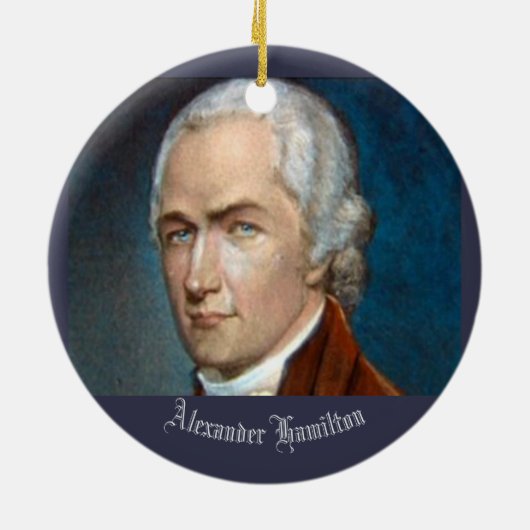 Hamilton-Kreis Ornamant Keramik Ornament (Hinten)