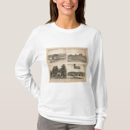 Hamilton, Landes, Yates Wohnsitze, T-Shirt (Vorderseite)