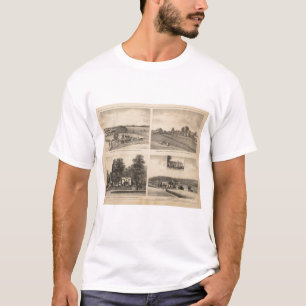 Hamilton, Landes, Yates Wohnsitze, T-Shirt
