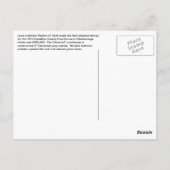 Hamilton Landkreis Courthouse - Chattanooga, TN Postkarte (Rückseite)