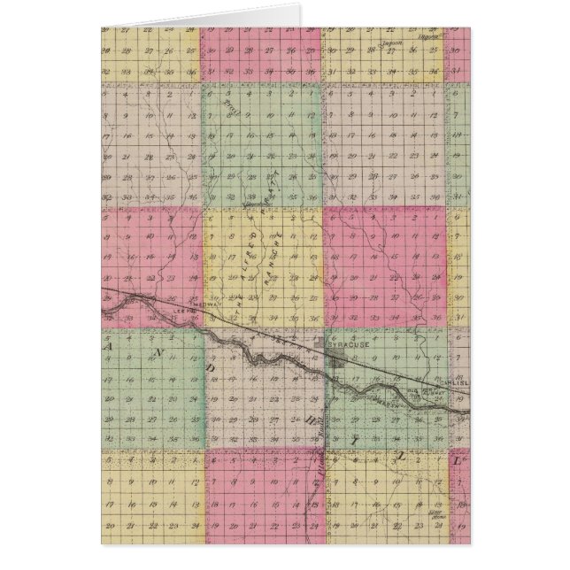 Hamilton Landkreis, Kansas (Vorne)