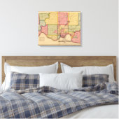 Hamilton Landkreis Leinwanddruck (Insitu (Schlafzimmer))