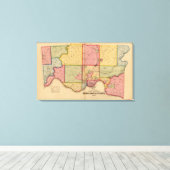 Hamilton Landkreis Leinwanddruck (Insitu (Holzboden))