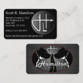 Hamilton Logistics 1 Visitenkarte (Vorne/Hinten)