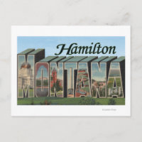 Hamilton, Montana - Große Buchstabenszenen