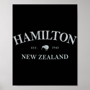 Hamilton Neuseeland Hamilton Nz Grafikdruck  Poster