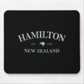 Hamilton New Zealand Hamilton Nz Graphic Print Mousepad (Vorne)