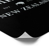 Hamilton New Zealand Hamilton Nz Graphic Print Poster (Ecke)
