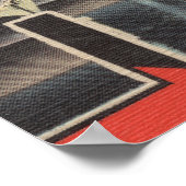 Hamilton, Ohio - Große Buchstabenszenen Poster (Ecke)