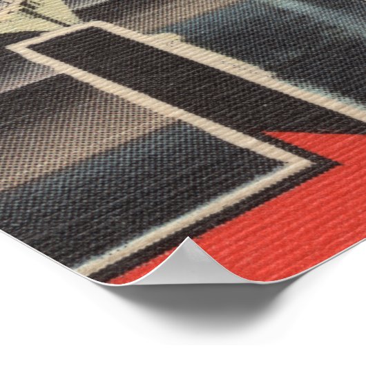 Hamilton, Ohio - Große Buchstabenszenen Poster (Ecke)