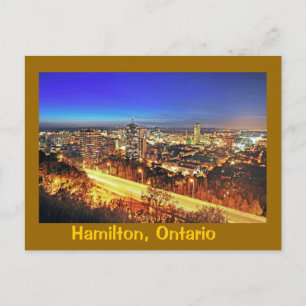 Hamilton, Ontario, Kanada Postkarte