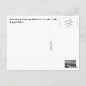 Hamilton, Ontario, Kanada Postkarte (Rückseite)