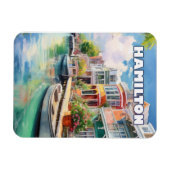 Hamilton, pearl of Bermuda Magnet (Horizontal)