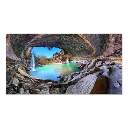 Hamilton Pool - Austin Texas Fotodruck (Vorne)