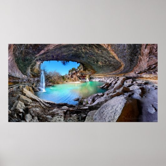 Hamilton Pool - Austin Texas Poster (Vorne)