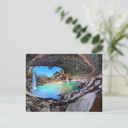 Hamilton Pool - Austin Texas Postkarte (Stehend Vorderseite)