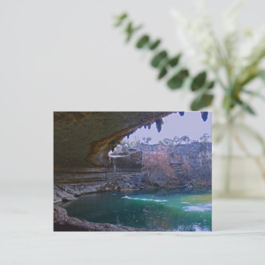 Hamilton Pool Postkarte (Stehend Vorderseite)