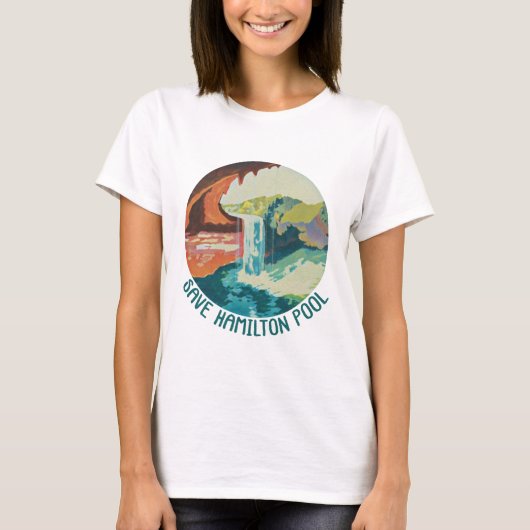 Hamilton Pool T - Shirt - Frauen (Vorderseite)