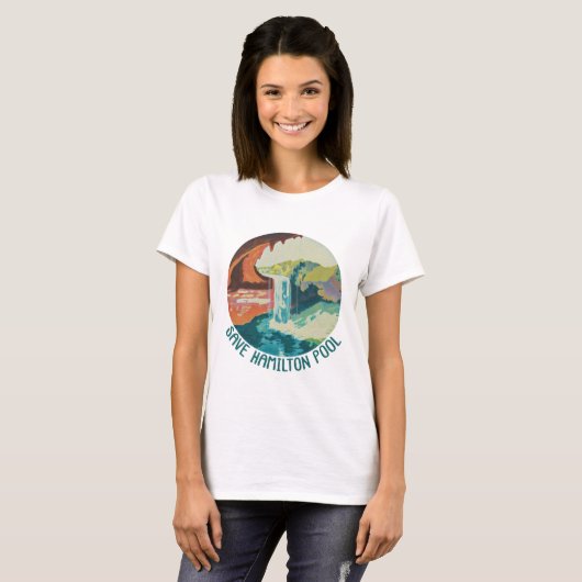 Hamilton Pool T - Shirt - Frauen (Vorne ganz)