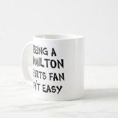 Hamilton-Sportfan, zu sein Kaffeetasse (Vorderseite Links)