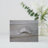 Hamilton-Statuenkarte Postkarte (Stehend Vorderseite)