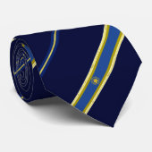 Hamilton-Streifen-Flagge Krawatte (Gerollt)