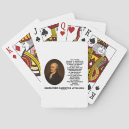 Hamilton System nicht perfekt ein gutes Zitat Spielkarten
