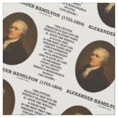 Hamilton-System perfekt nicht sein ein gutes Zitat Stoff (Nahaufnahme)