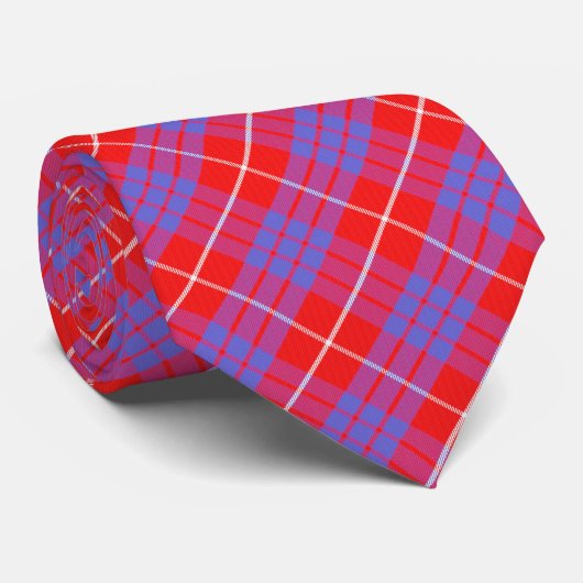 Hamilton Tartan Krawatte (Gerollt)