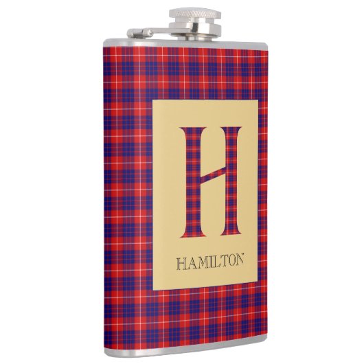 Hamilton Tartan Monogram H Flachmann (Rechts)