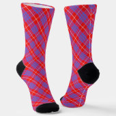 Hamilton Tartan Socks Clan Socken (Gewinkelt)