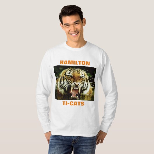 Hamilton Ti-Cats T-Shirt (Vorne ganz)