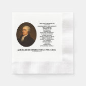 Hamilton Wealth Independence Security Manufacturin Serviette (Vorderseite)