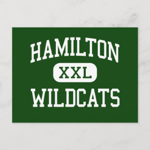 Hamilton - Wildcats - Hoch - Milwaukee Wisconsin Postkarte