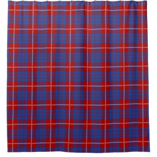 Hamiltontartan-Duschvorhang Duschvorhang (Vorderseite)