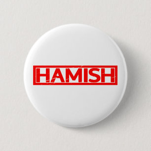 Hamish Briefmarke Button