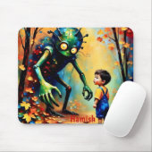 HAMISH ~ Halloween Monster ~ Mousepad (Mit Mouse)