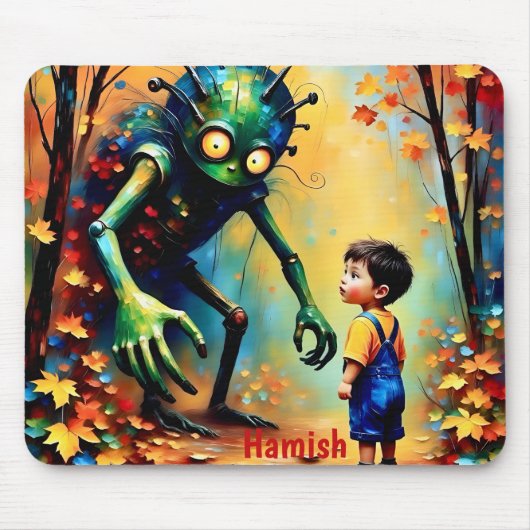 HAMISH ~ Halloween Monster ~ Mousepad (Vorne)