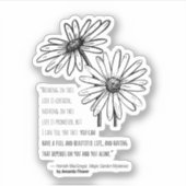 Hamish MacGregor Daisy Vinyl Sticker (Vorderseite)