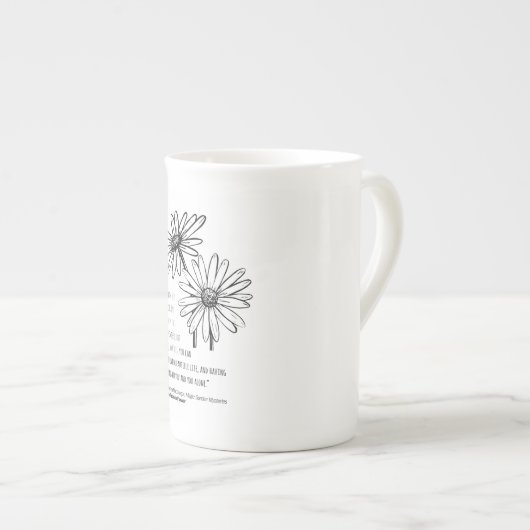 Hamish MacGregor Gänseblümchen-Tasse Porzellantasse (Vorderseite Rechts)