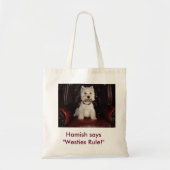 Hamish McTavish sagt Westies Regel Tragetasche (Vorne)