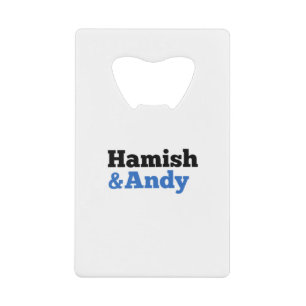 Hamish und Andy Geldbeutel Flaschenöffner